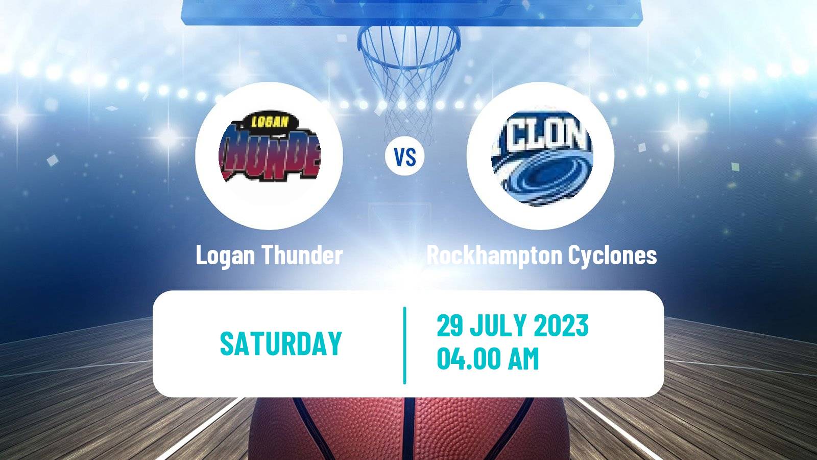 Basketball Australian NBL1 North Women Logan Thunder - Rockhampton Cyclones