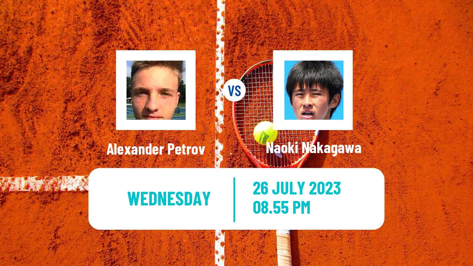 Tennis ITF M25 Edwardsville Il Men Alexander Petrov - Naoki Nakagawa