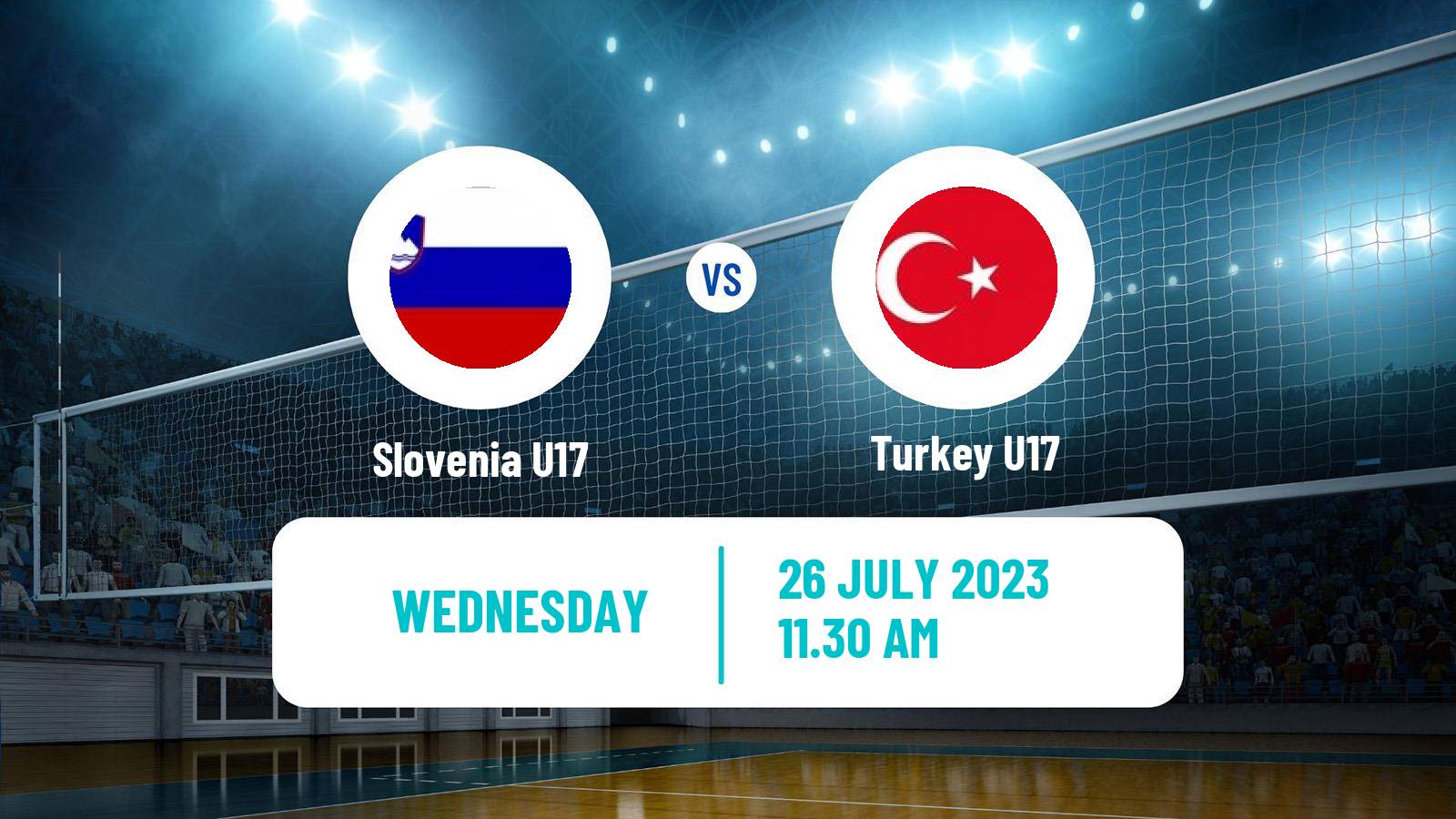 Volleyball European Championships U17 Volleyball Slovenia U17 - Turkey U17