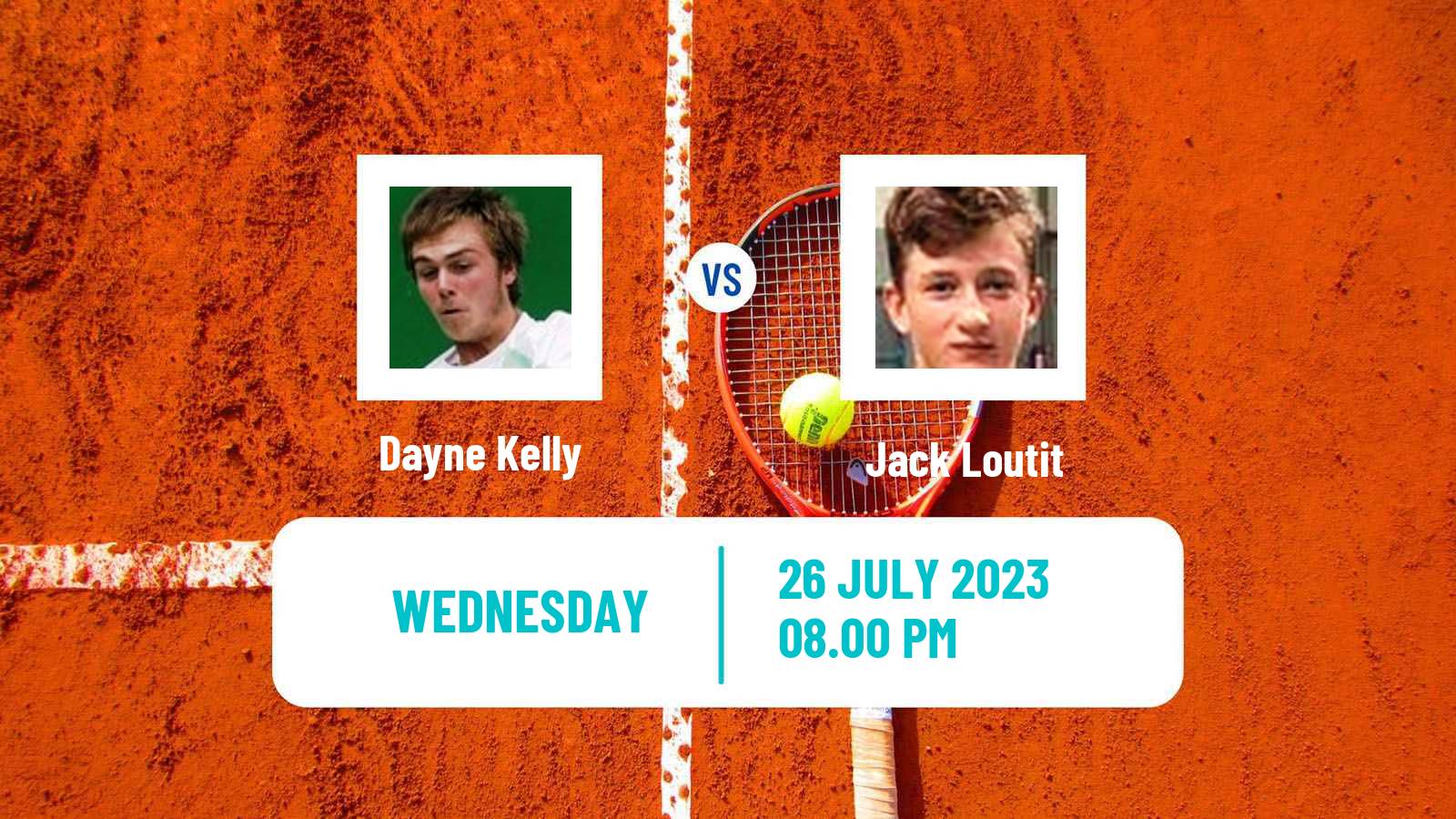 Tennis ITF M15 Caloundra Men Dayne Kelly - Jack Loutit