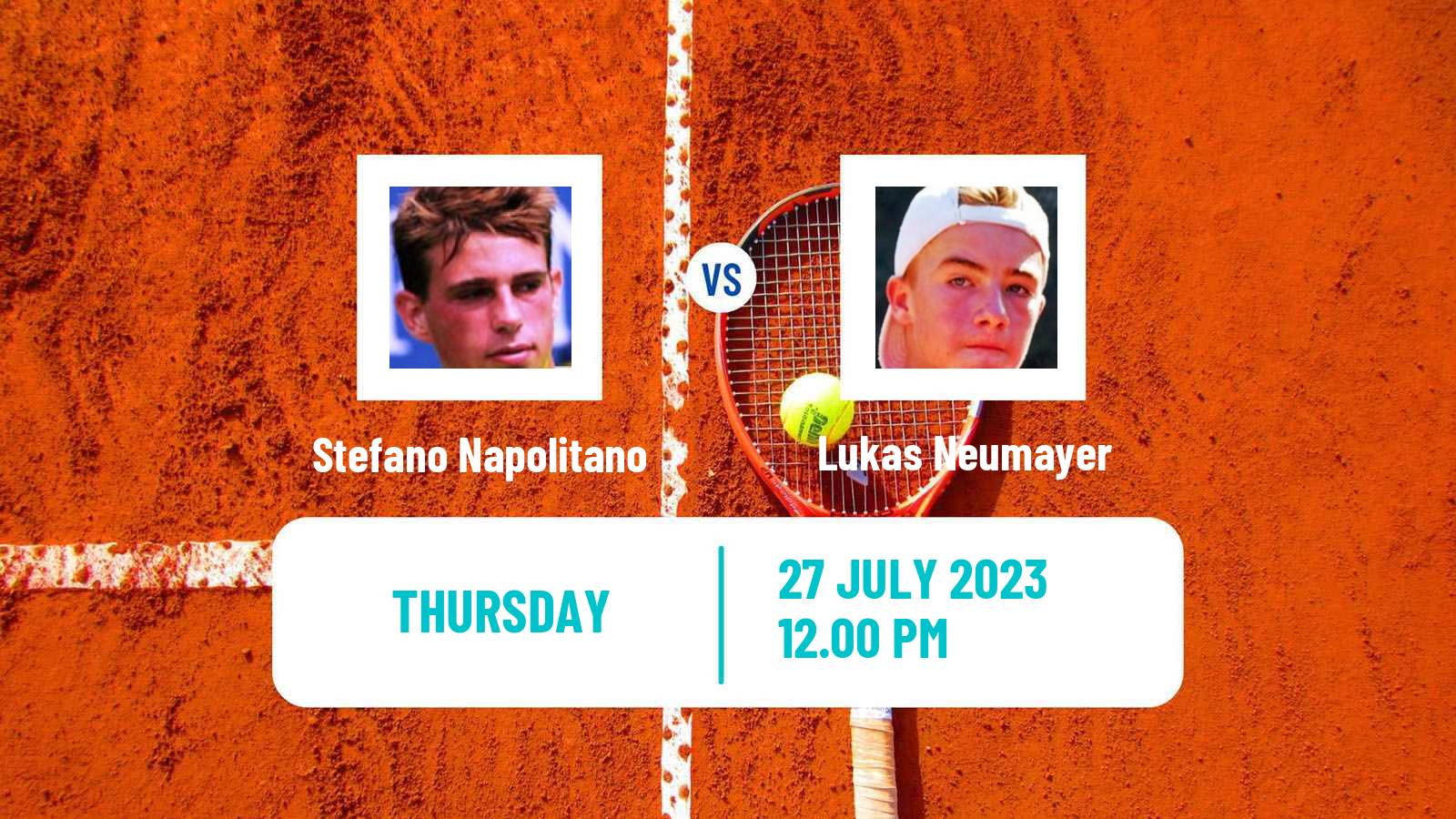 Tennis Verona Challenger Men Stefano Napolitano - Lukas Neumayer