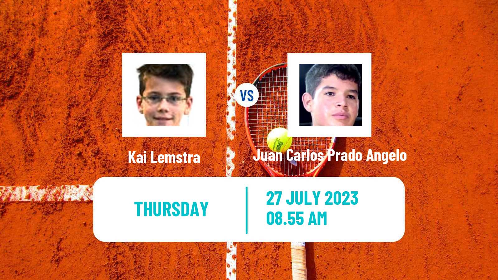 Tennis ITF M15 Metzingen Men Kai Lemstra - Juan Carlos Prado Angelo