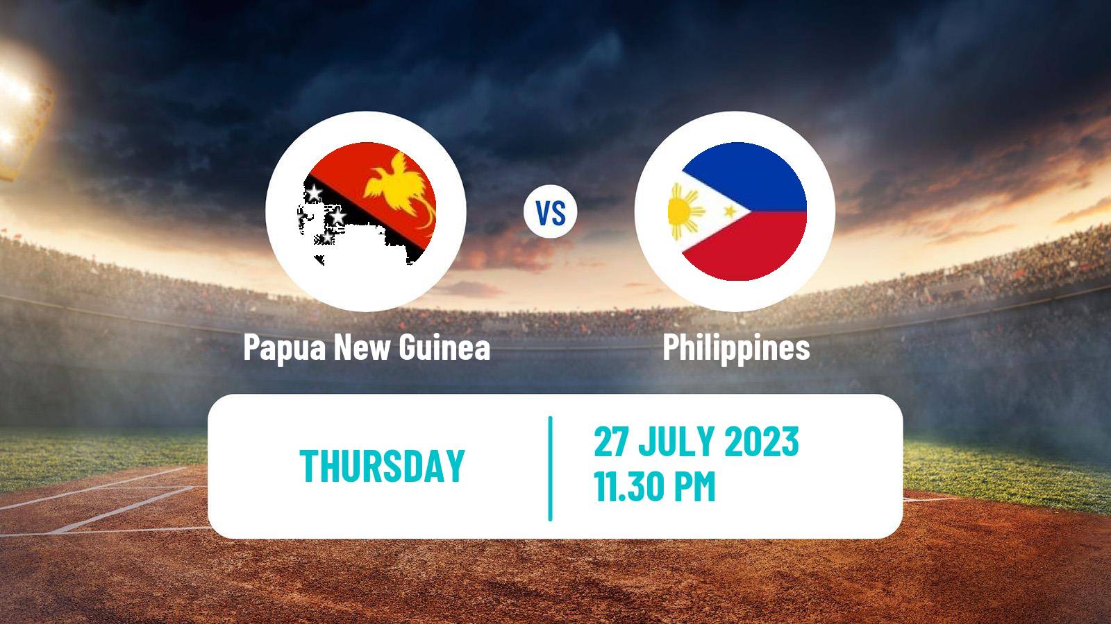 Cricket ICC World Twenty20 Papua New Guinea - Philippines