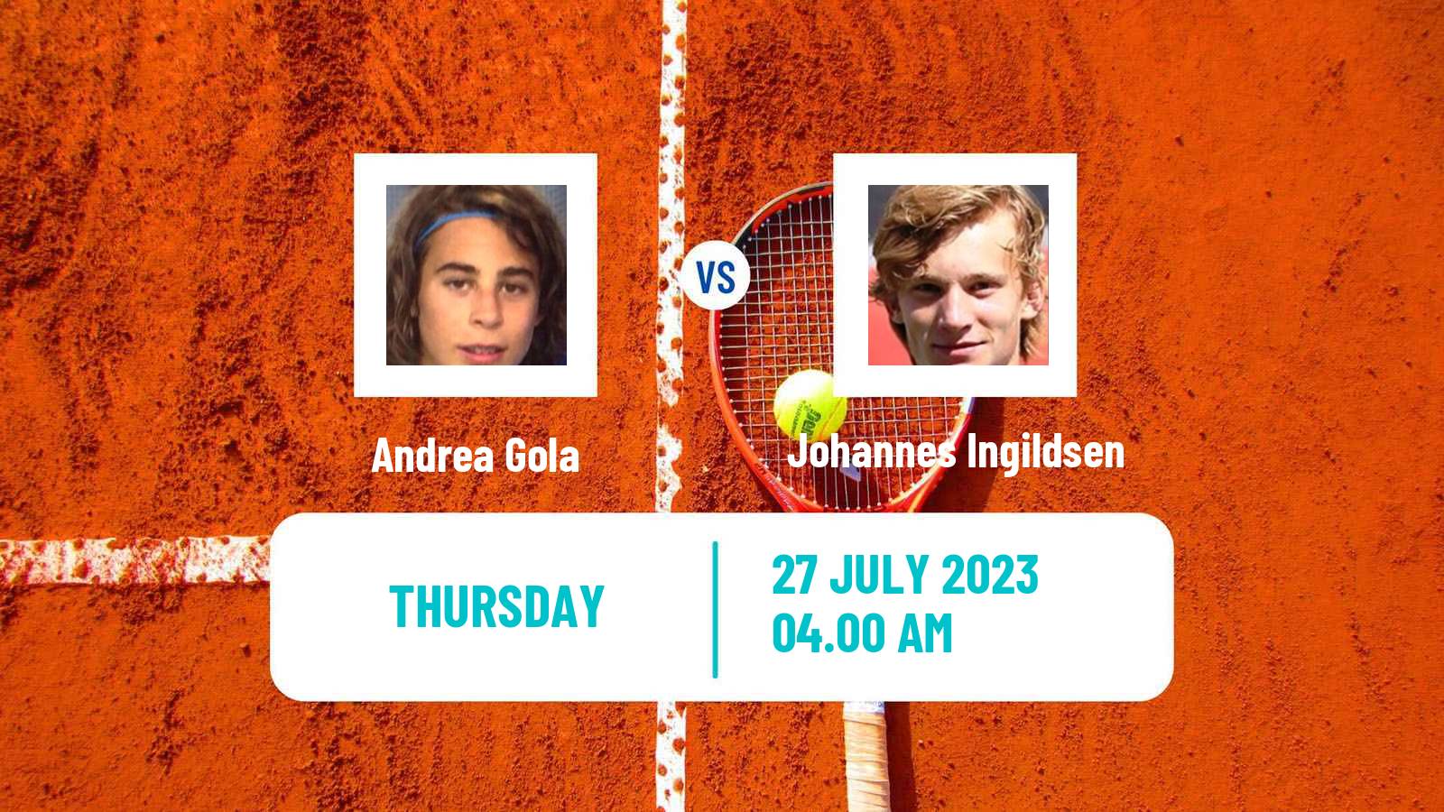Tennis ITF M15 Vejle Men Andrea Gola - Johannes Ingildsen