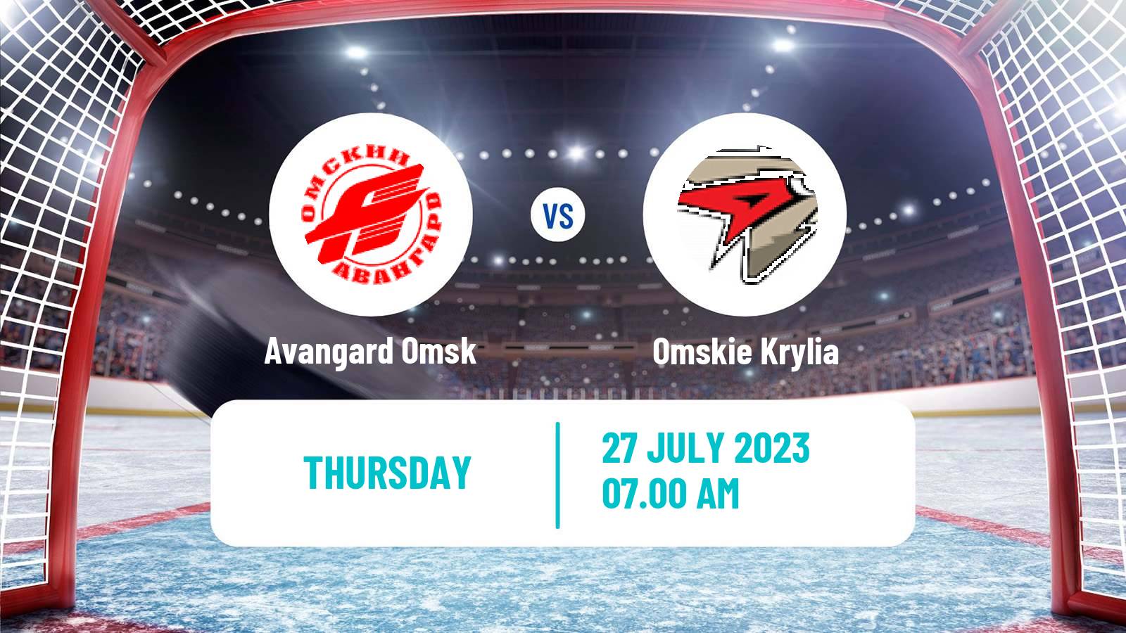 Hockey Club Friendly Ice Hockey Avangard Omsk - Omskie Krylia