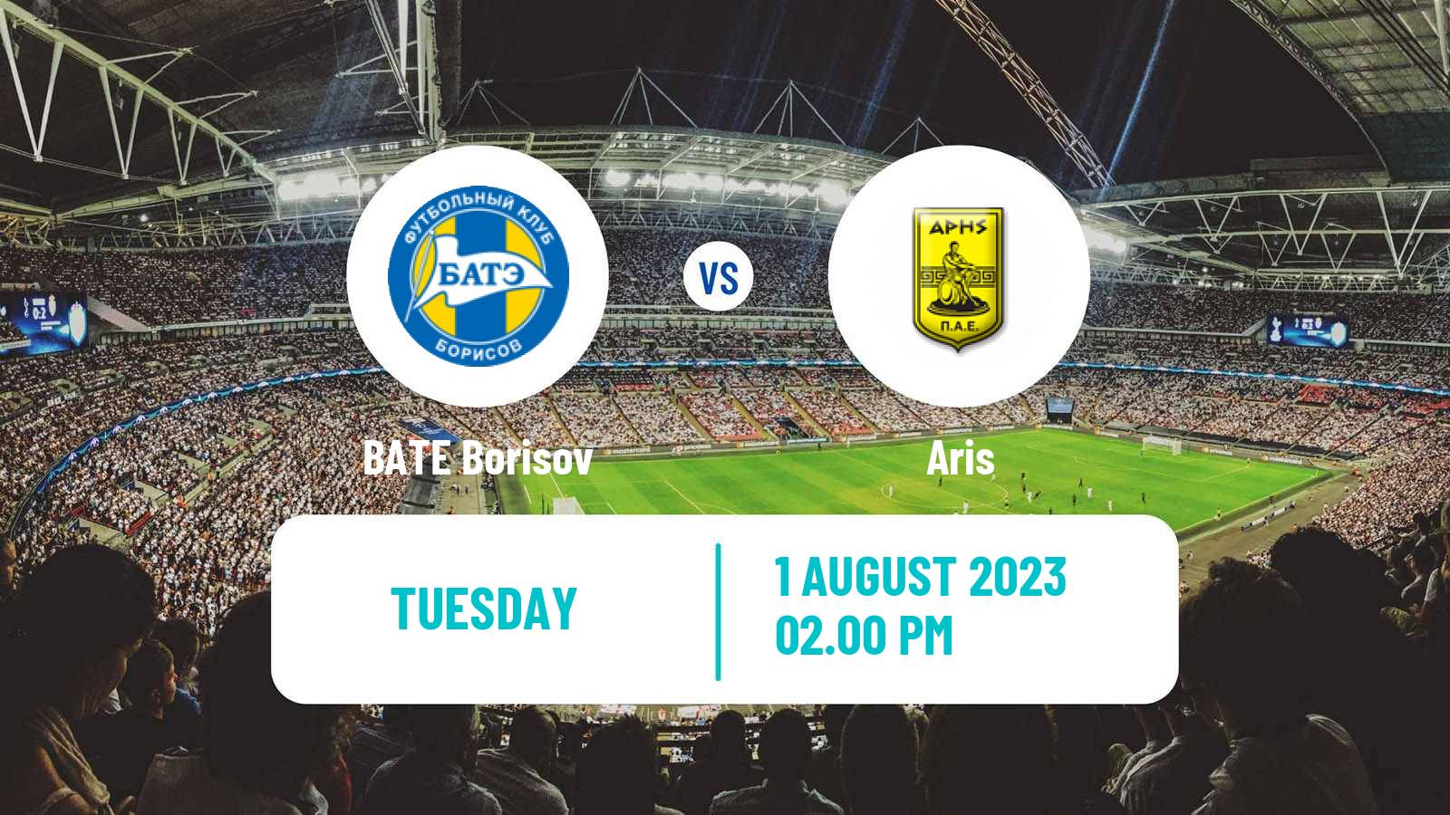 Soccer UEFA Champions League BATE Borisov - Aris