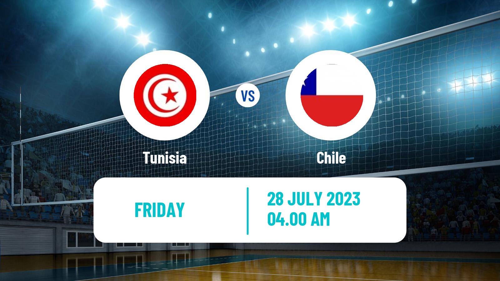 Volleyball Challenger Cup Volleyball Tunisia - Chile