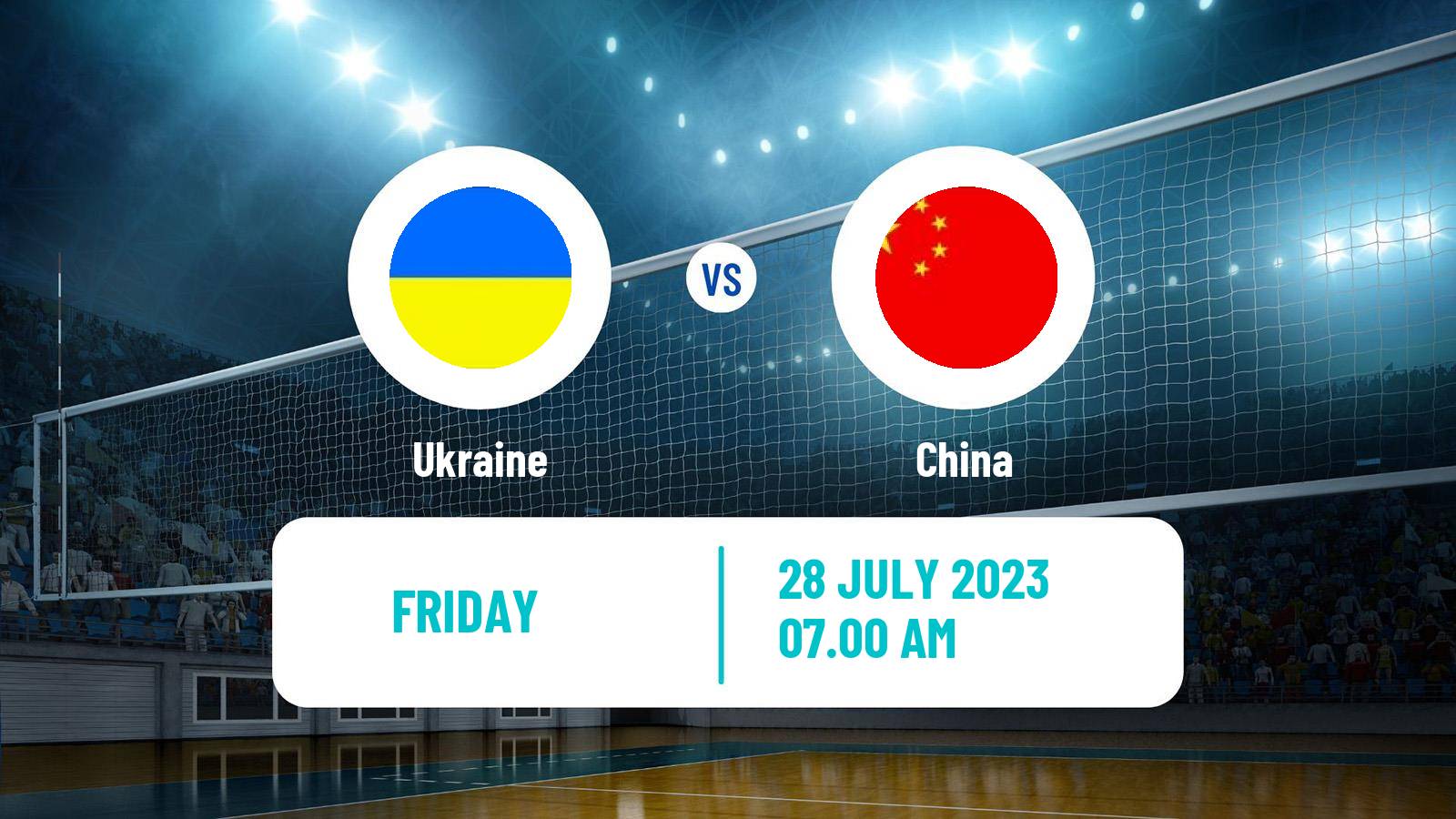 Volleyball Challenger Cup Volleyball Ukraine - China