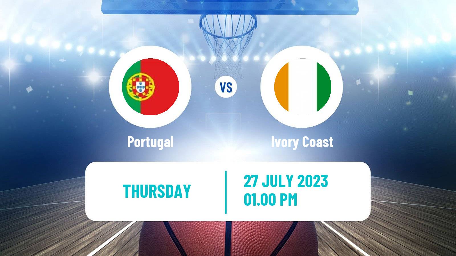 Basketball Friendly International Basketball Portugal - Ivory Coast