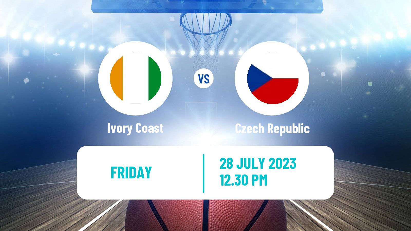 Basketball Friendly International Basketball Ivory Coast - Czech Republic