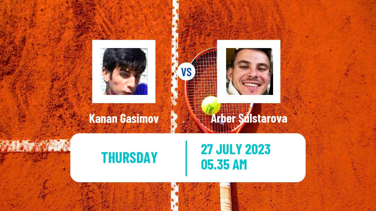 Tennis Davis Cup Group IV Kanan Gasimov - Arber Sulstarova