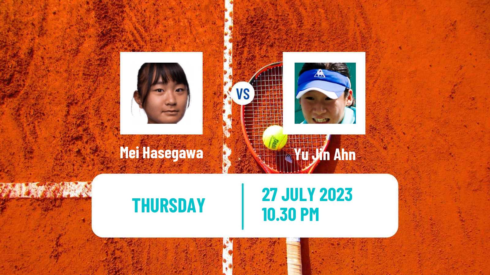 Tennis ITF W15 Sapporo Women Mei Hasegawa - Yu Jin Ahn