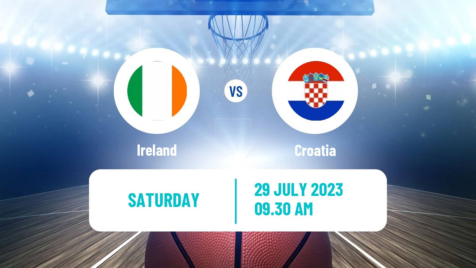 Basketball EuroBasket Ireland - Croatia