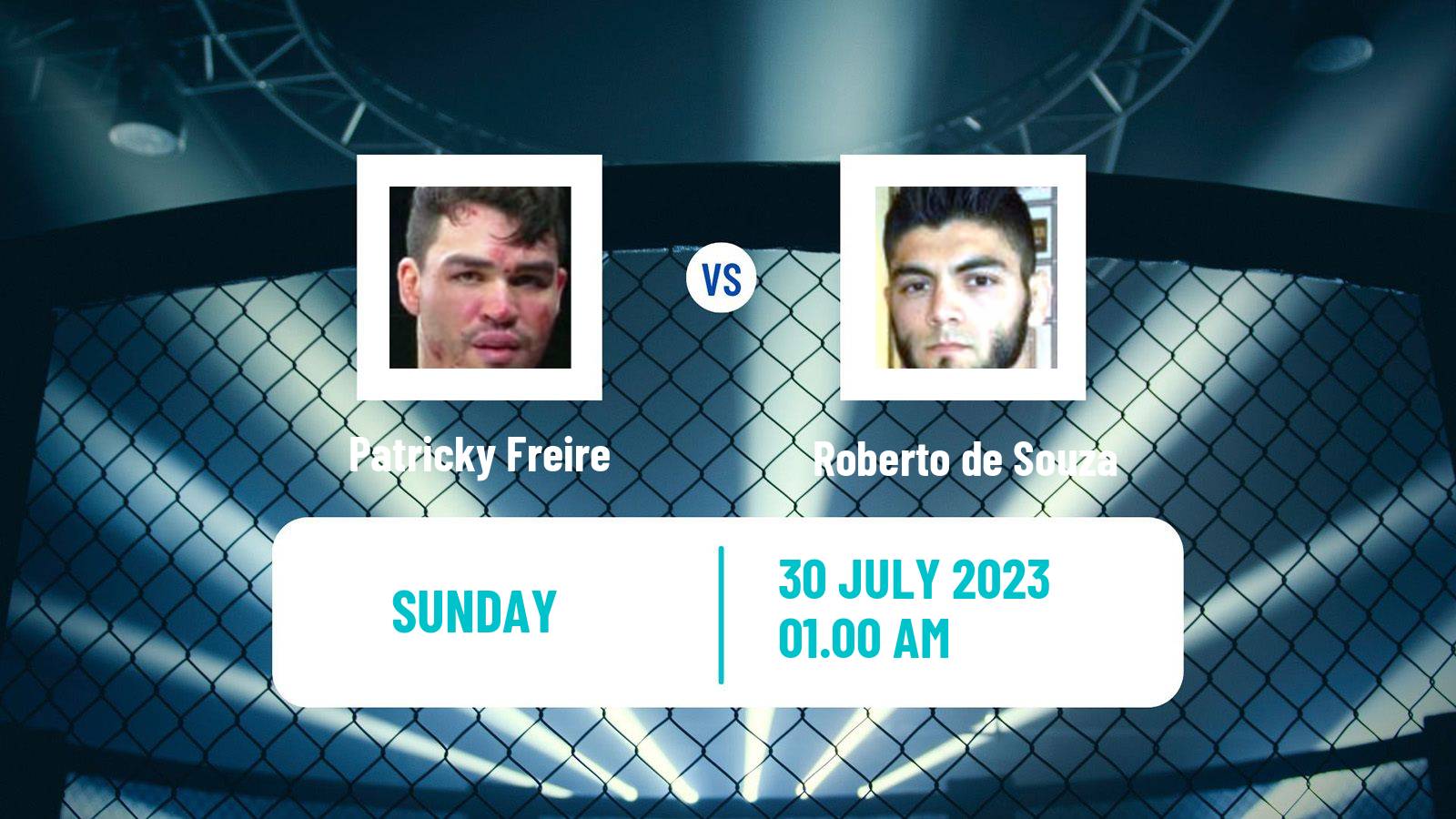 MMA Catchweight Bellator Men Patricky Freire - Roberto de Souza