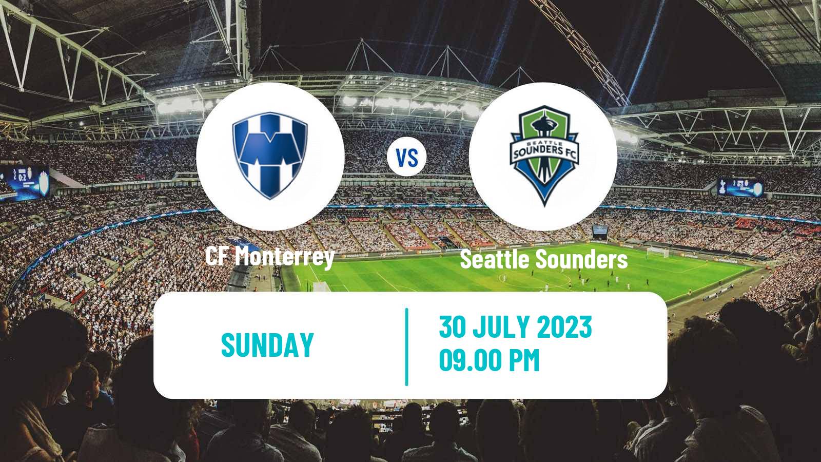 Soccer CONCACAF League Cup Monterrey - Seattle Sounders