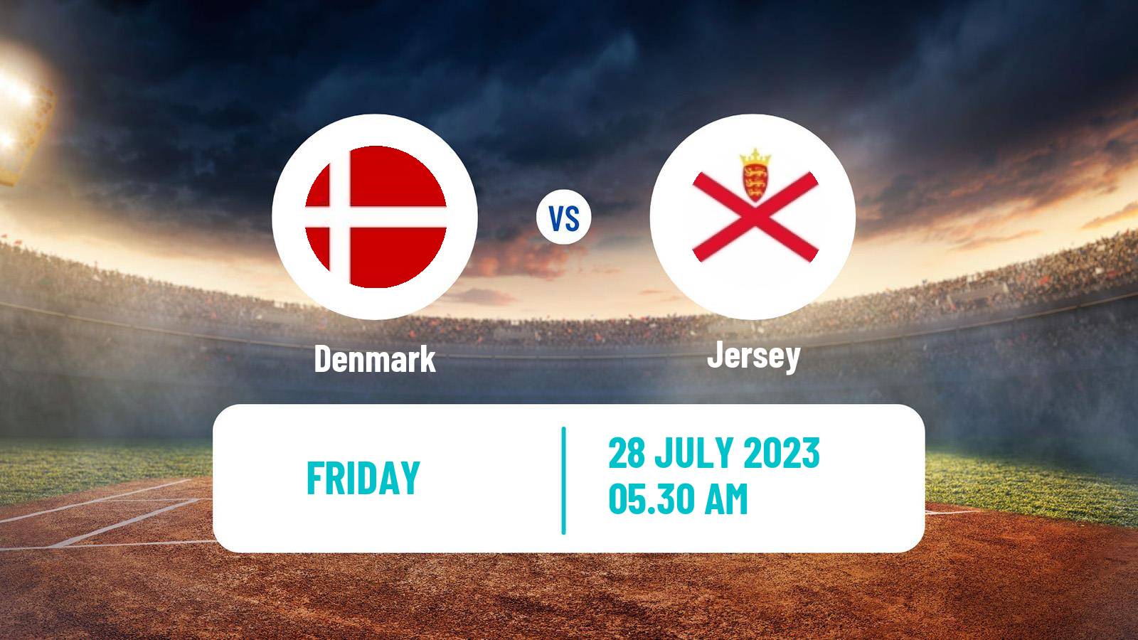 Cricket ICC World Twenty20 Denmark - Jersey