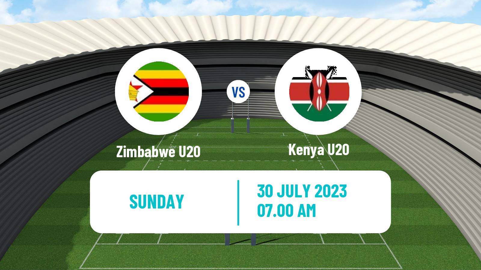 Rugby union  U20 Trophy Rugby Union Zimbabwe U20 - Kenya U20