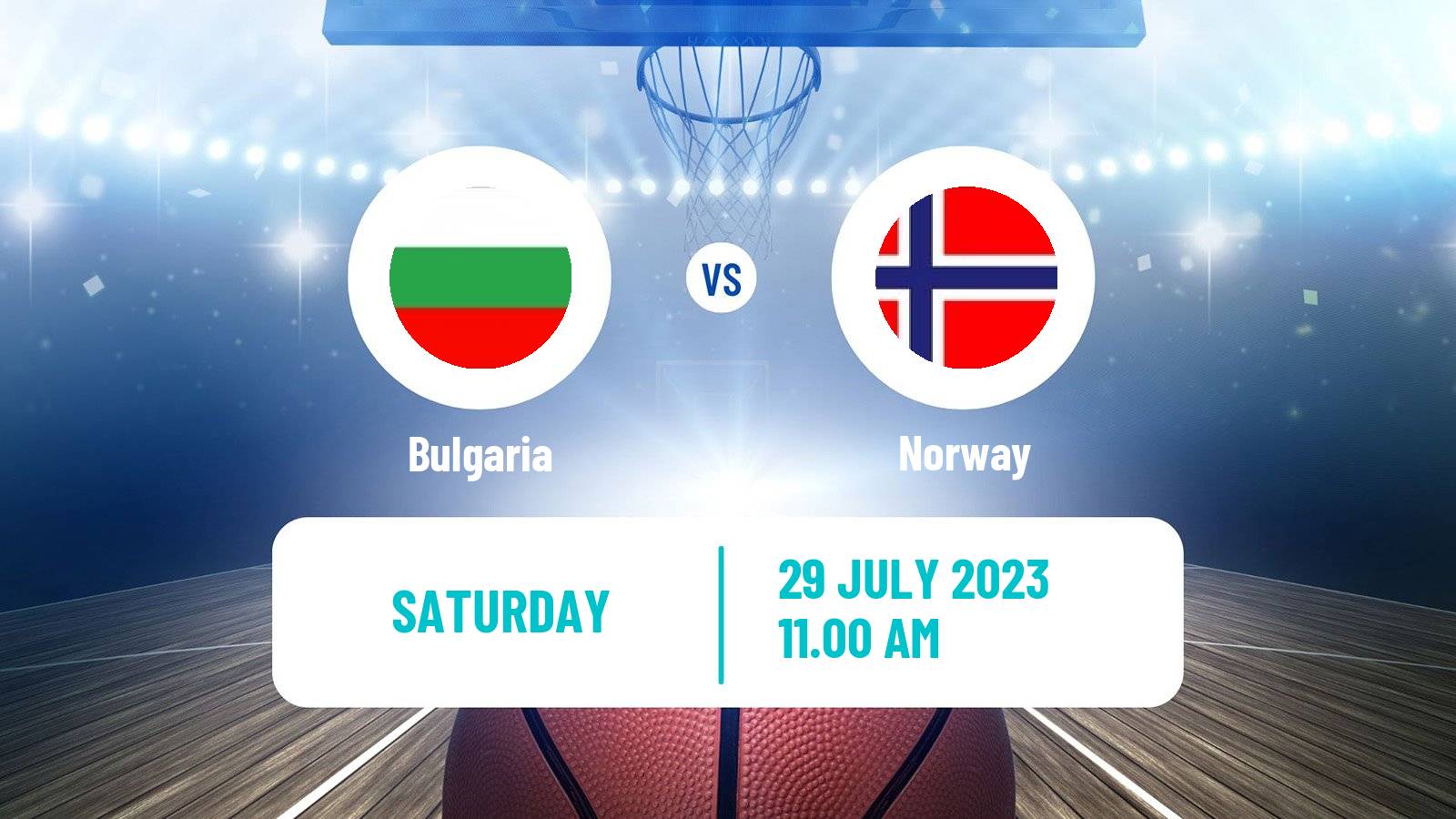 Basketball EuroBasket Bulgaria - Norway