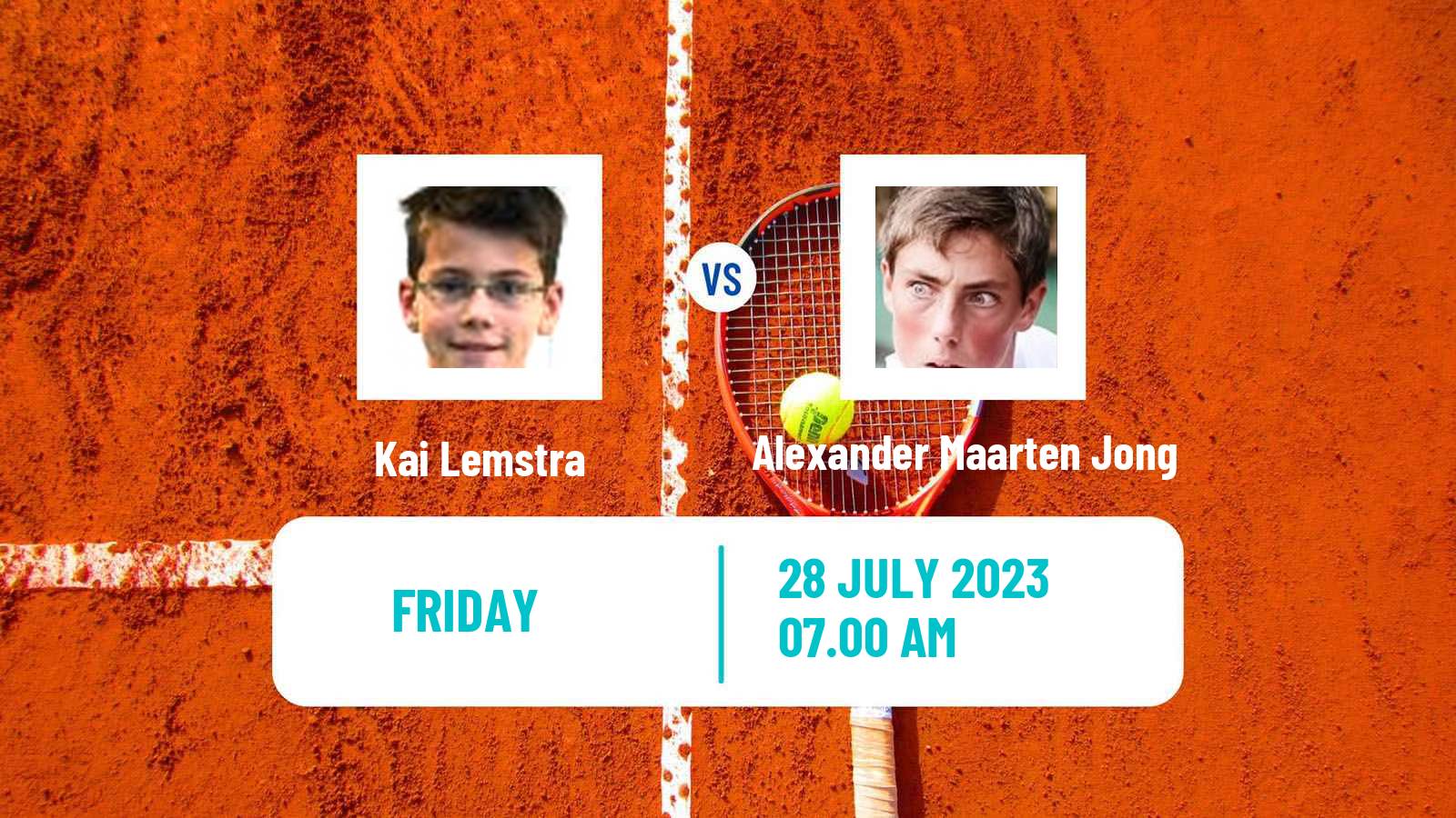 Tennis ITF M15 Metzingen Men Kai Lemstra - Alexander Maarten Jong