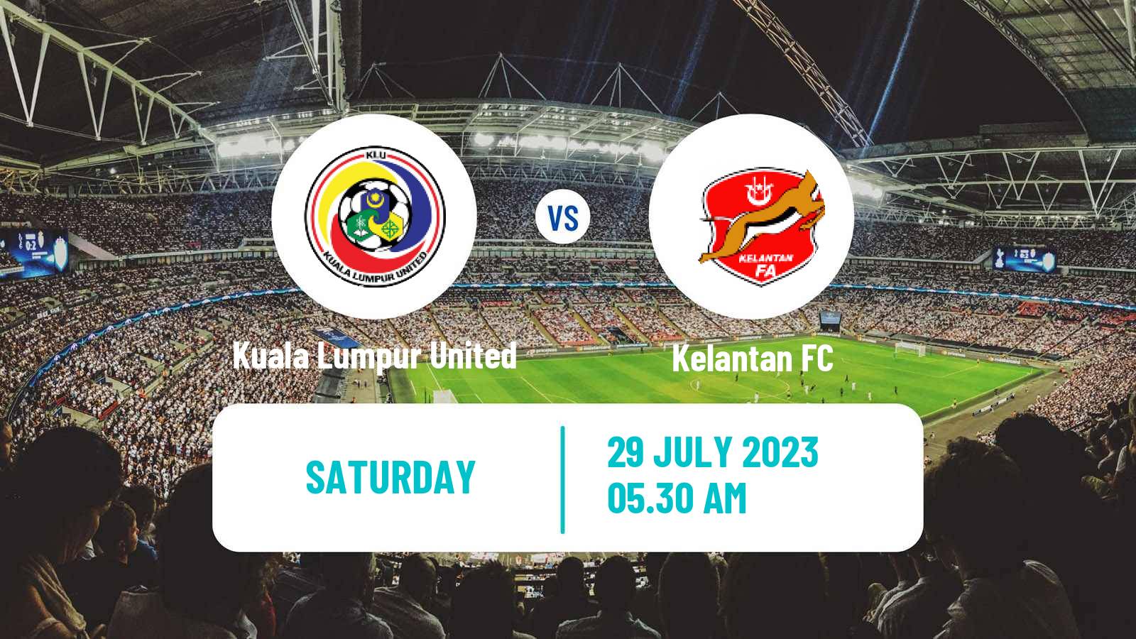 Soccer Malaysian Super League Kuala Lumpur United - Kelantan