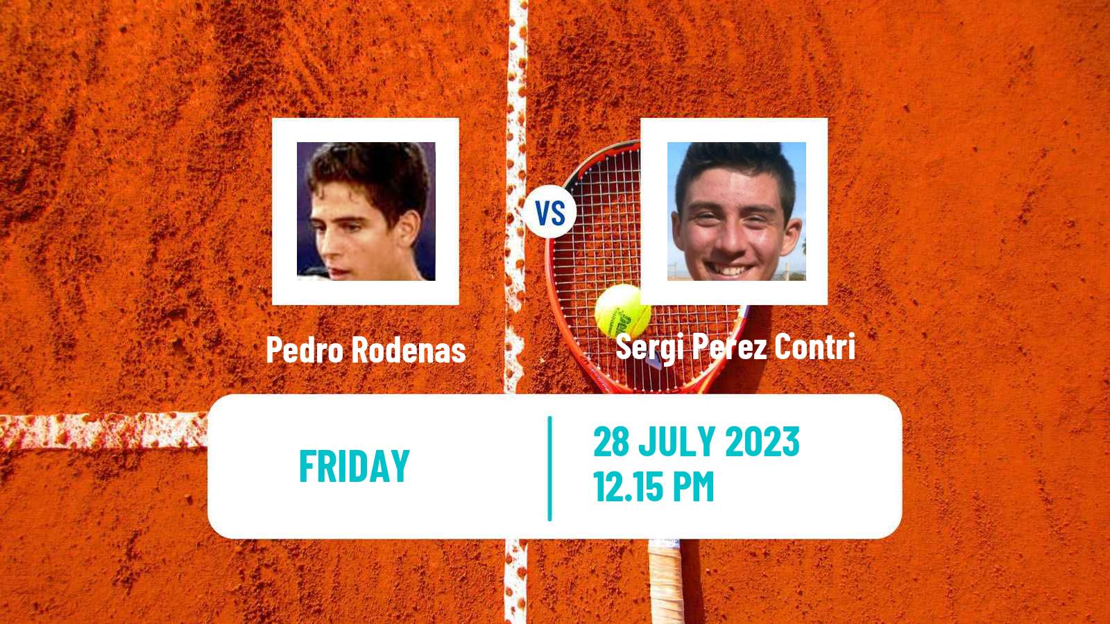 Tennis ITF M25 Denia Men Pedro Rodenas - Sergi Perez Contri