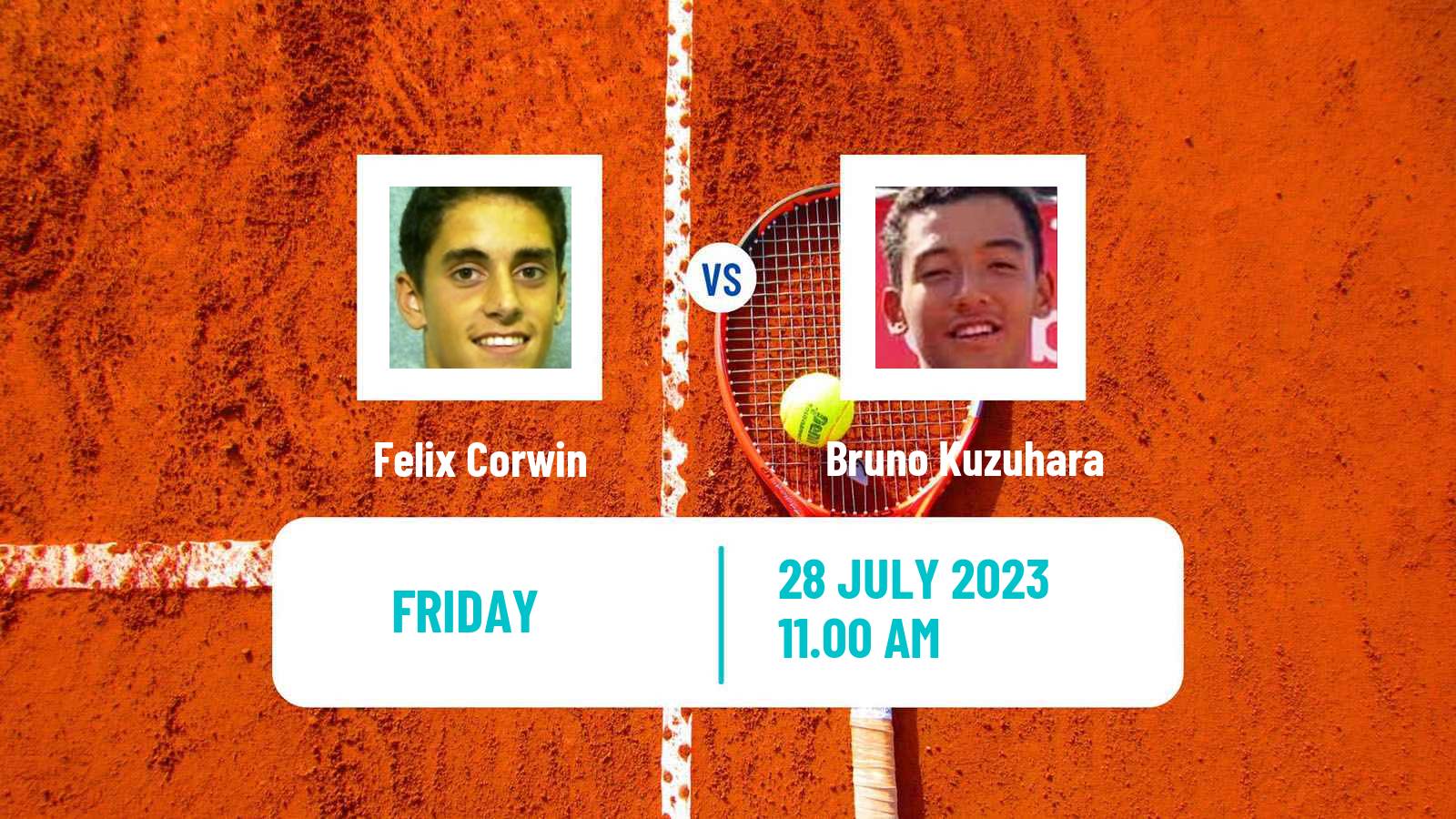 Tennis ITF M15 Pittsburgh Pa Men Felix Corwin - Bruno Kuzuhara