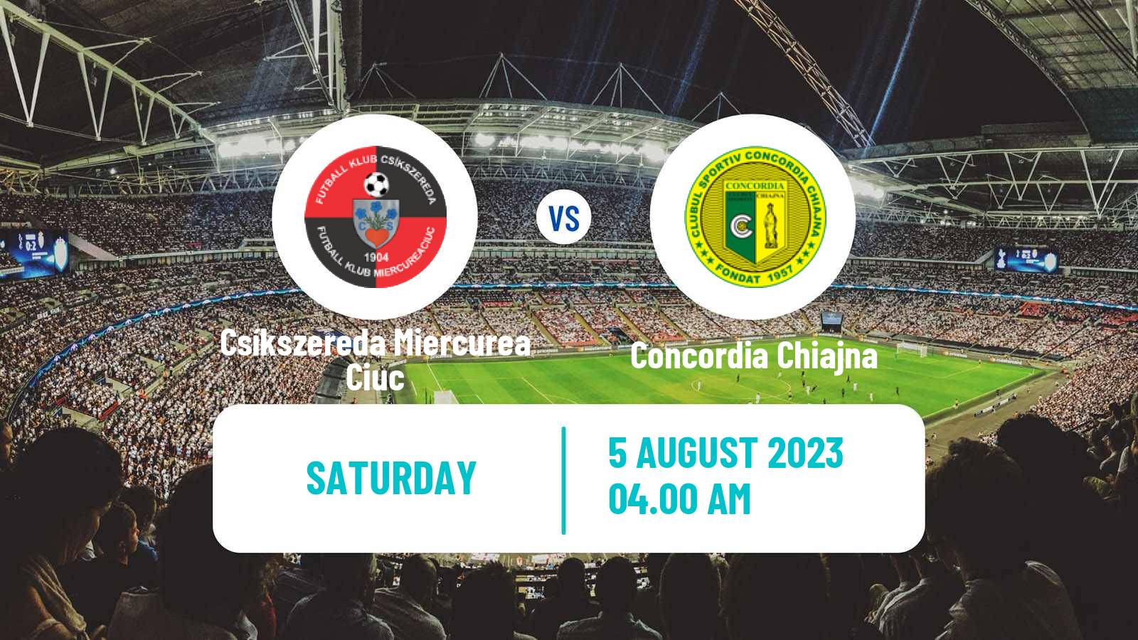 Soccer Romanian Division 2 Csíkszereda Miercurea Ciuc - Concordia Chiajna