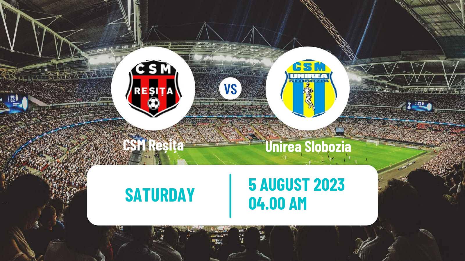 Soccer Romanian Division 2 Reșița - Unirea Slobozia