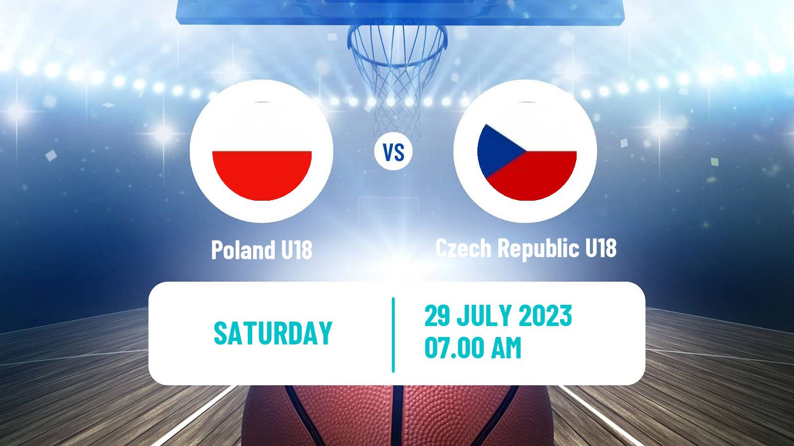 Basketball EuroBasket U18 Poland U18 - Czech Republic U18