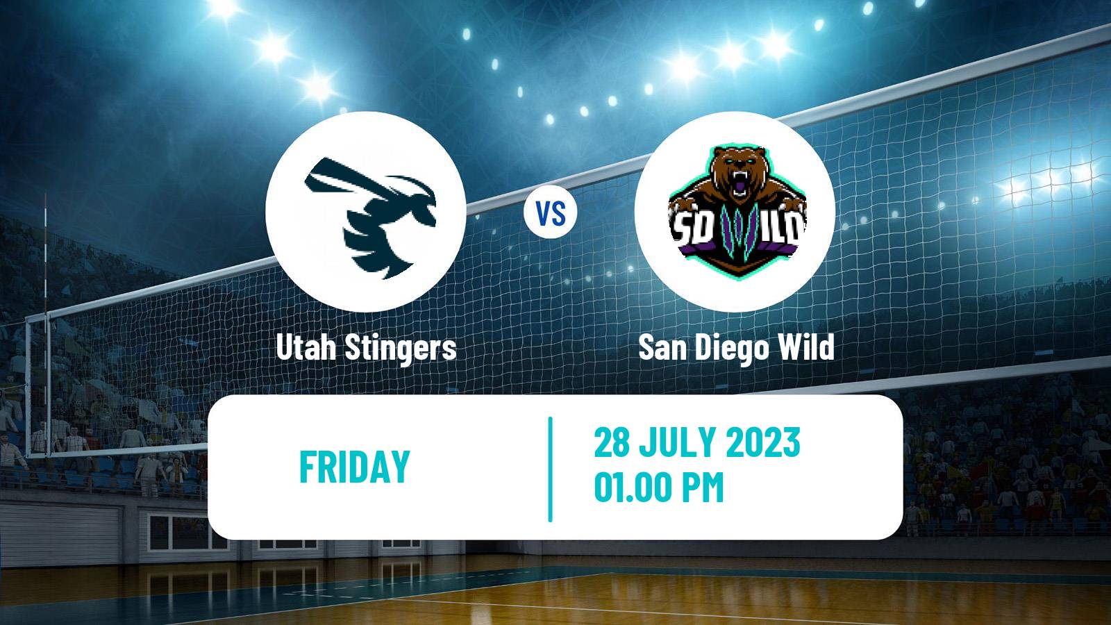 Volleyball NVA Utah Stingers - San Diego Wild