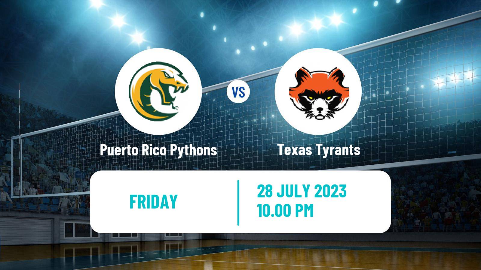 Volleyball NVA Puerto Rico Pythons - Texas Tyrants