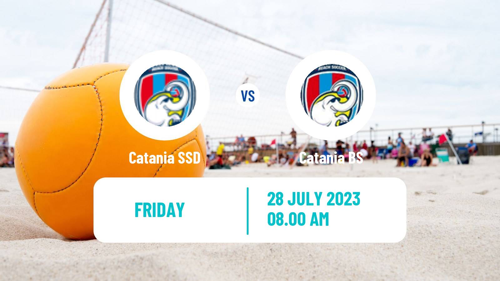 Beach soccer Serie A Catania SSD - Catania BS