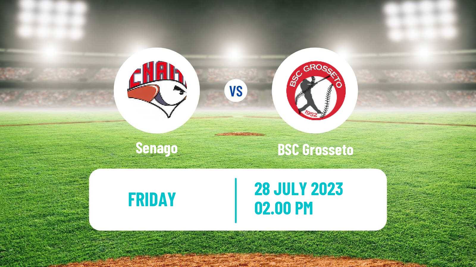 Baseball Italian Serie A1 Baseball Senago - BSC Grosseto