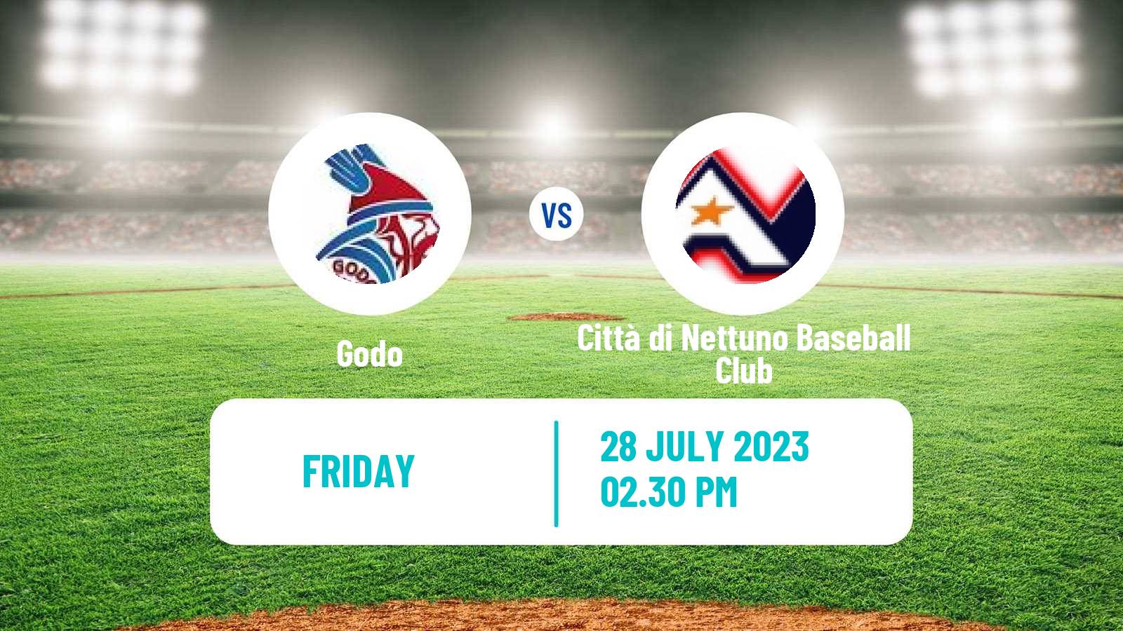 Baseball Italian Serie A1 Baseball Godo - Città di Nettuno Baseball Club