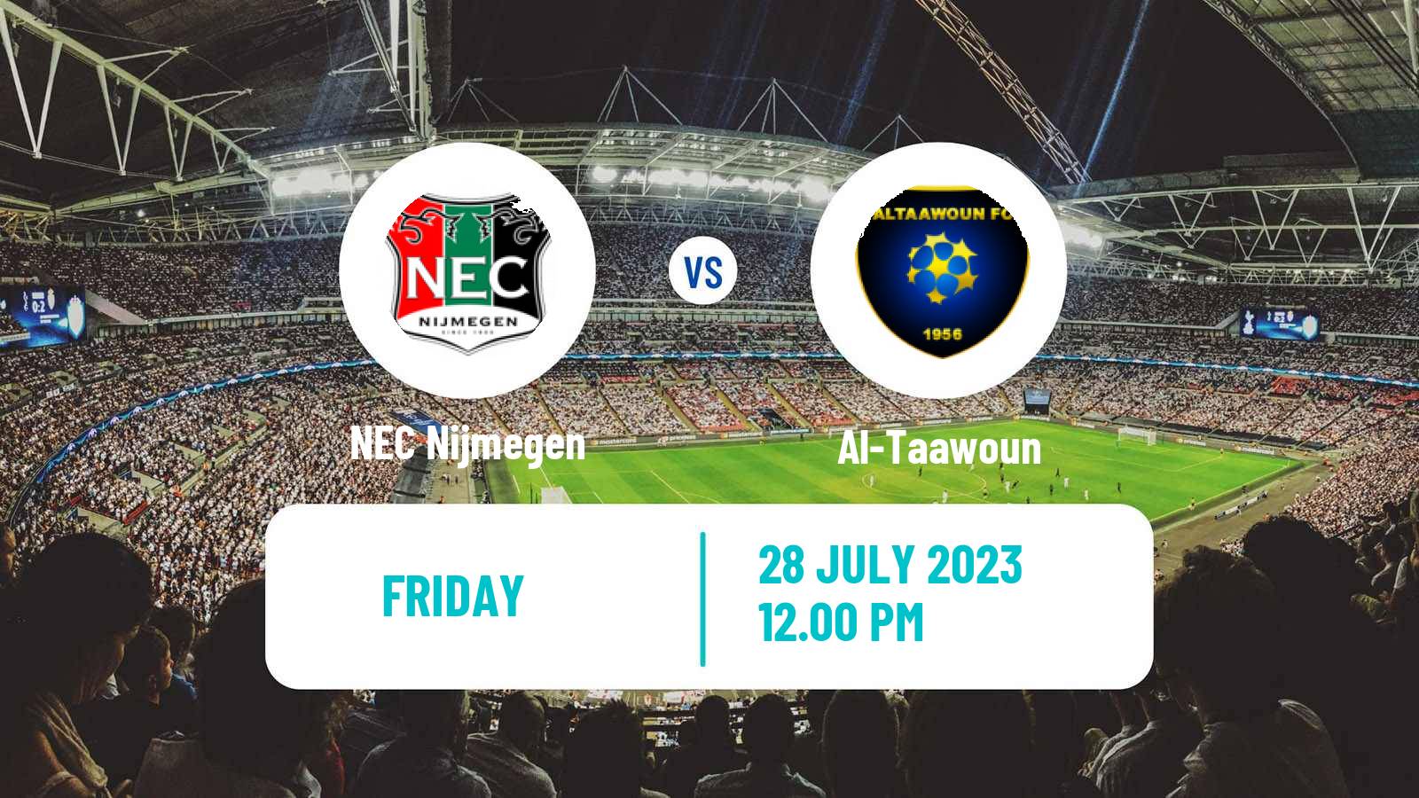 Soccer Club Friendly NEC Nijmegen - Al-Taawoun