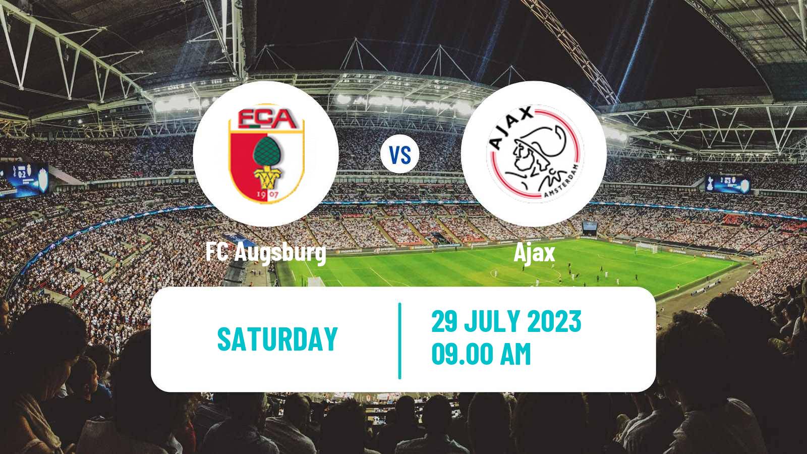 Soccer Club Friendly Augsburg - Ajax