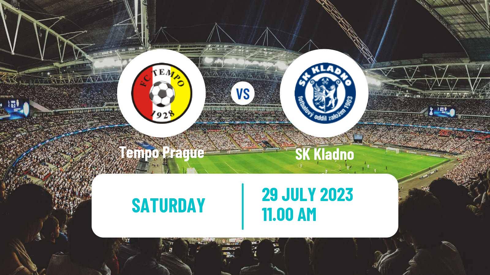 Soccer Czech Cup Tempo Prague - Kladno