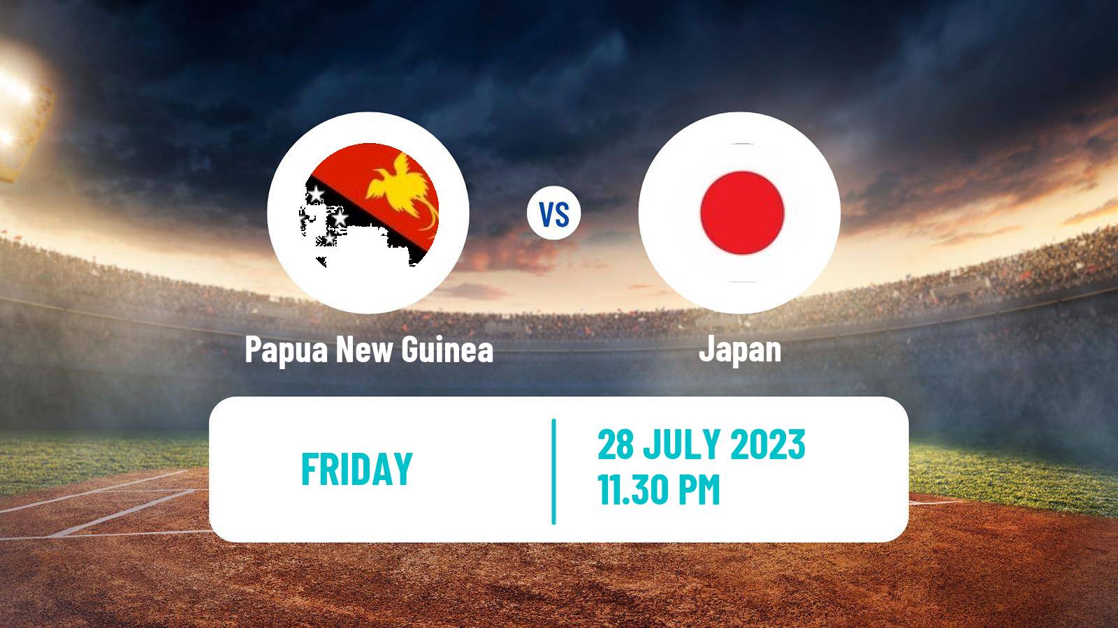 Cricket ICC World Twenty20 Papua New Guinea - Japan
