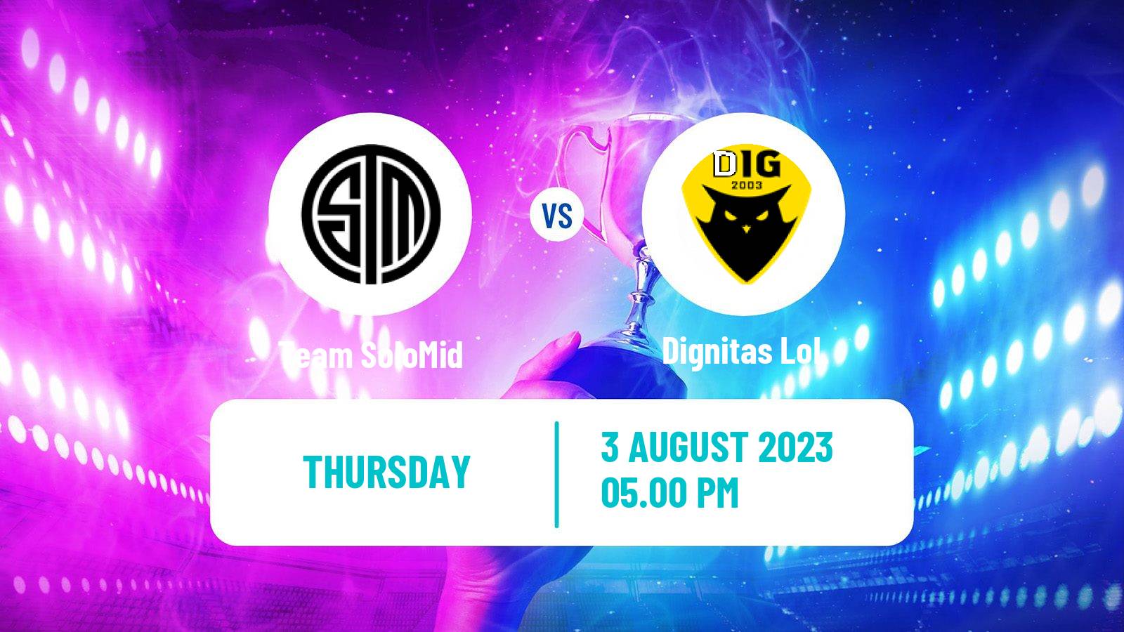 Esports League Of Legends Lcs Team SoloMid - Dignitas