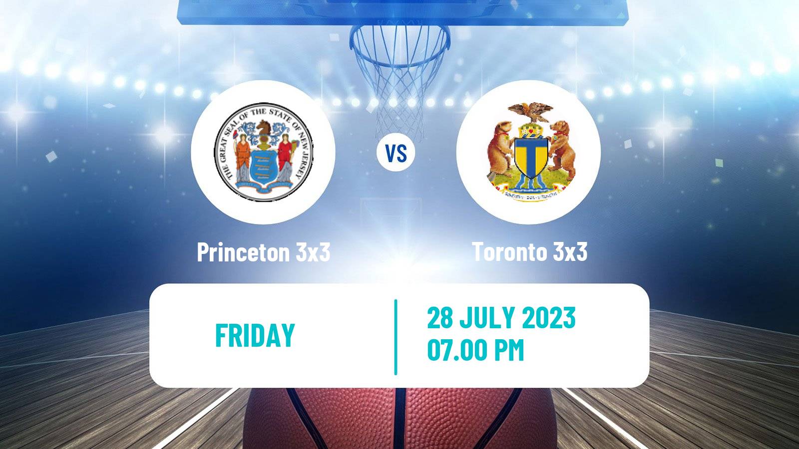 Basketball World Tour Edmonton 3x3 Princeton 3x3 - Toronto 3x3