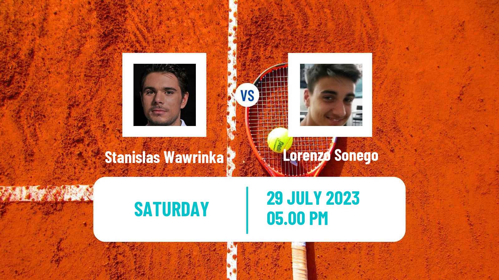 Tennis ATP Umag Stanislas Wawrinka - Lorenzo Sonego