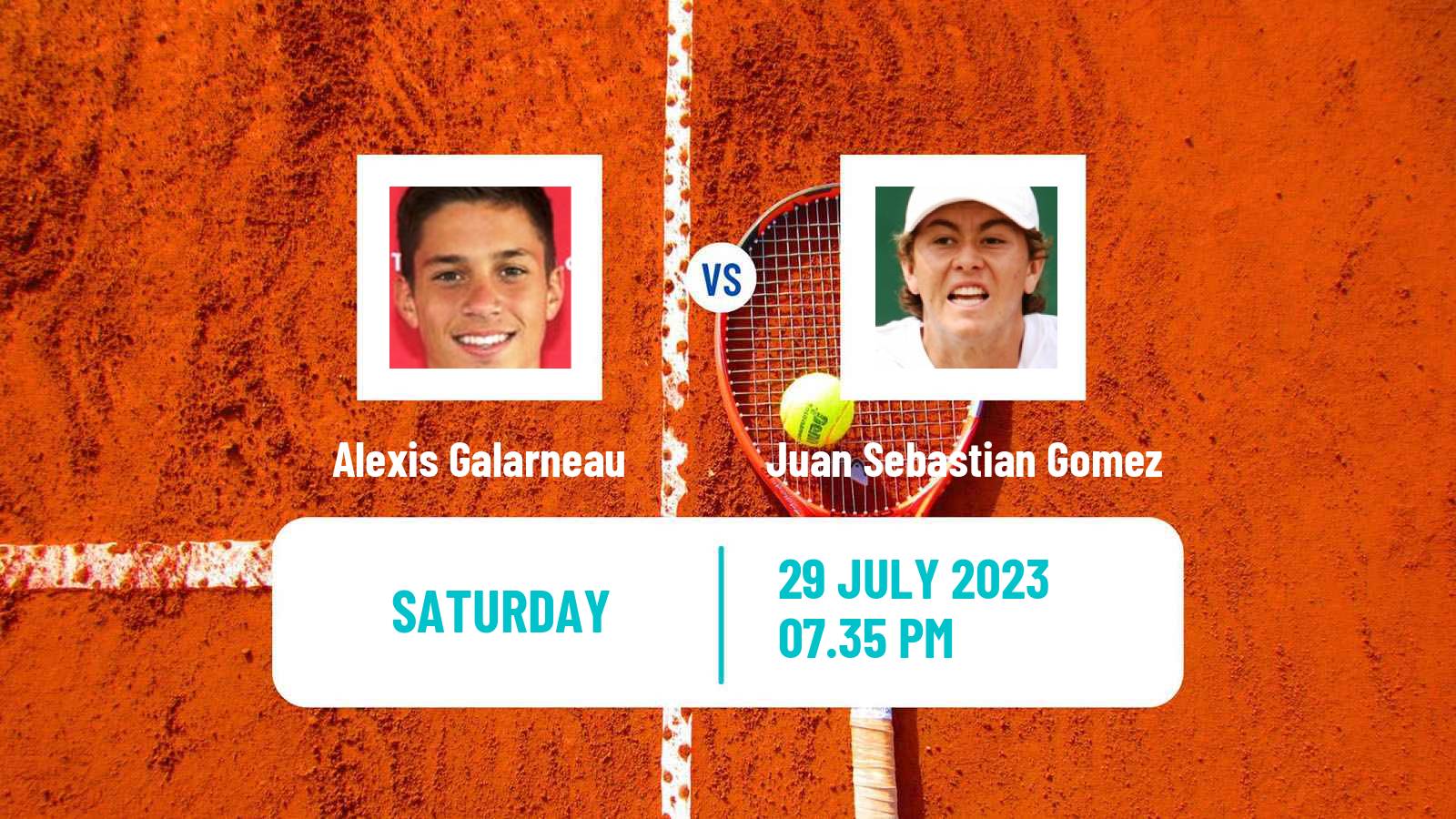 Tennis ATP Washington Alexis Galarneau - Juan Sebastian Gomez