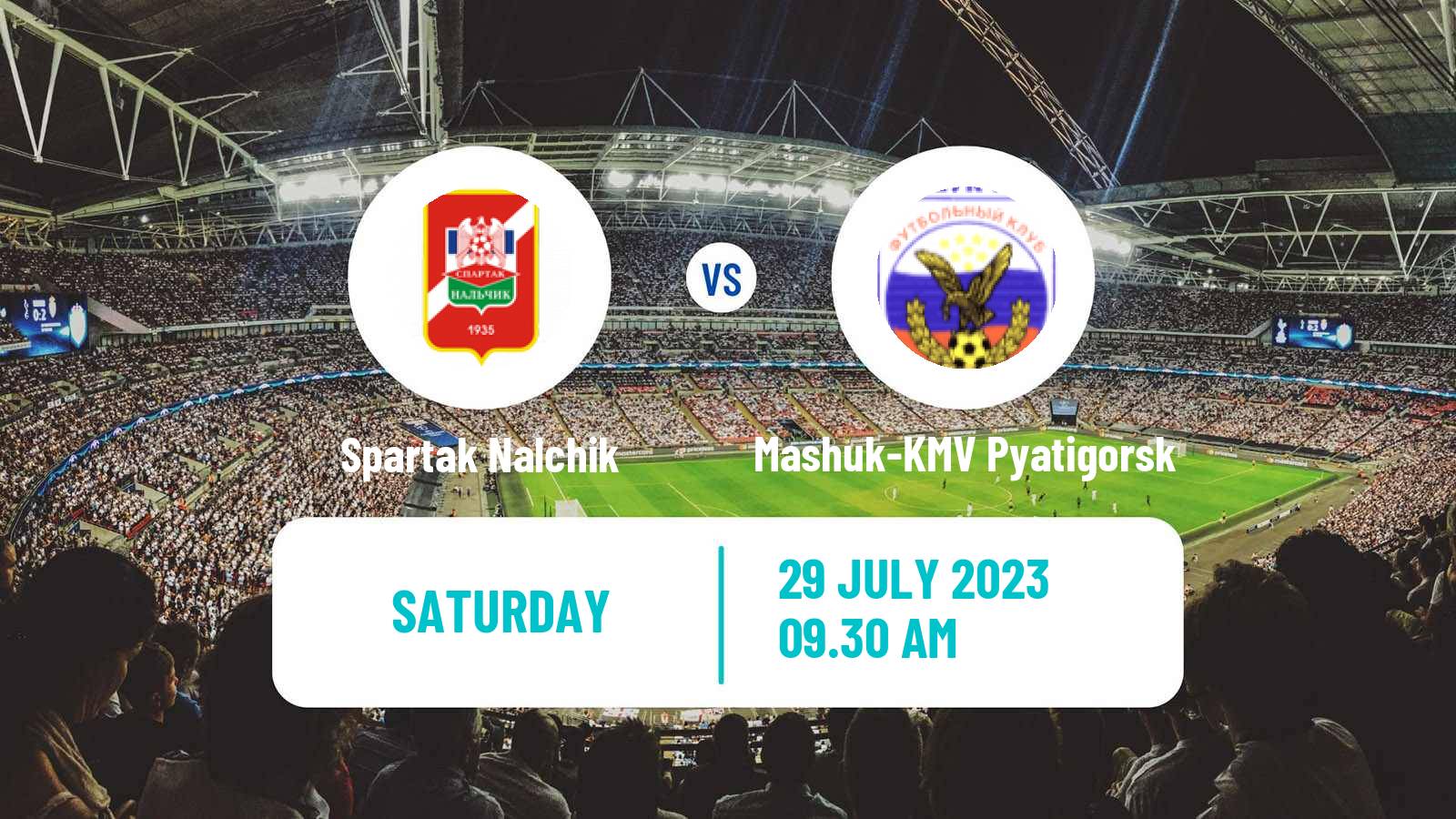 Soccer FNL 2 Division B Group 1 Spartak Nalchik - Mashuk-KMV Pyatigorsk