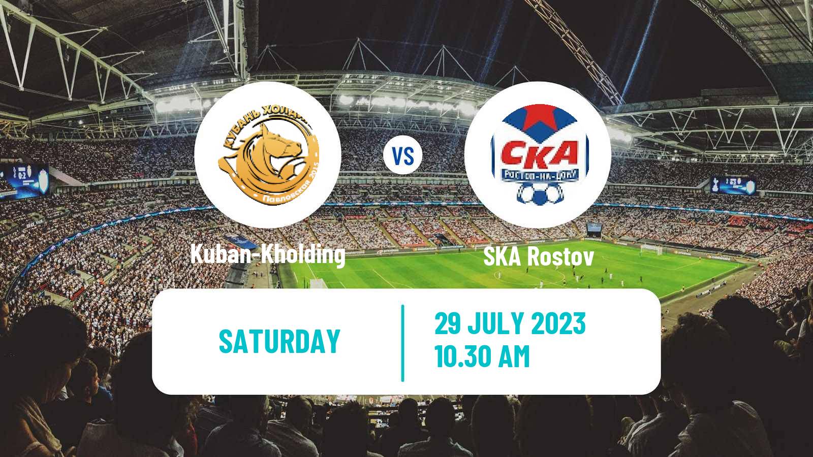 Soccer FNL 2 Division B Group 1 Kuban-Kholding - SKA Rostov