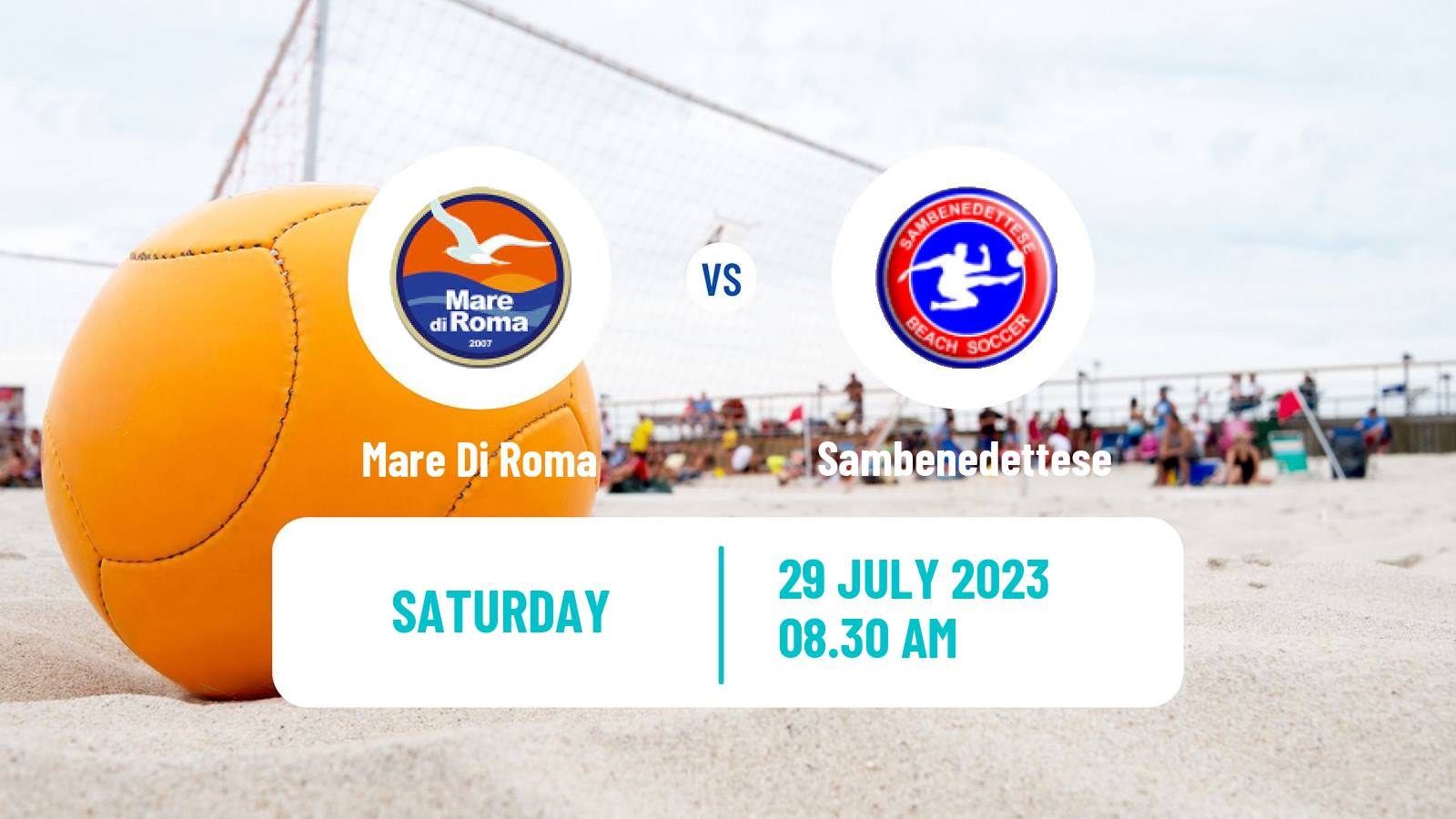 Beach soccer Serie A Mare Di Roma - Sambenedettese