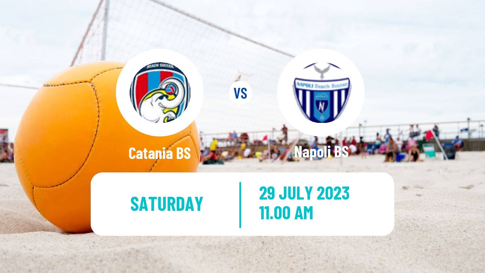 Beach soccer Serie A Catania BS - Napoli BS