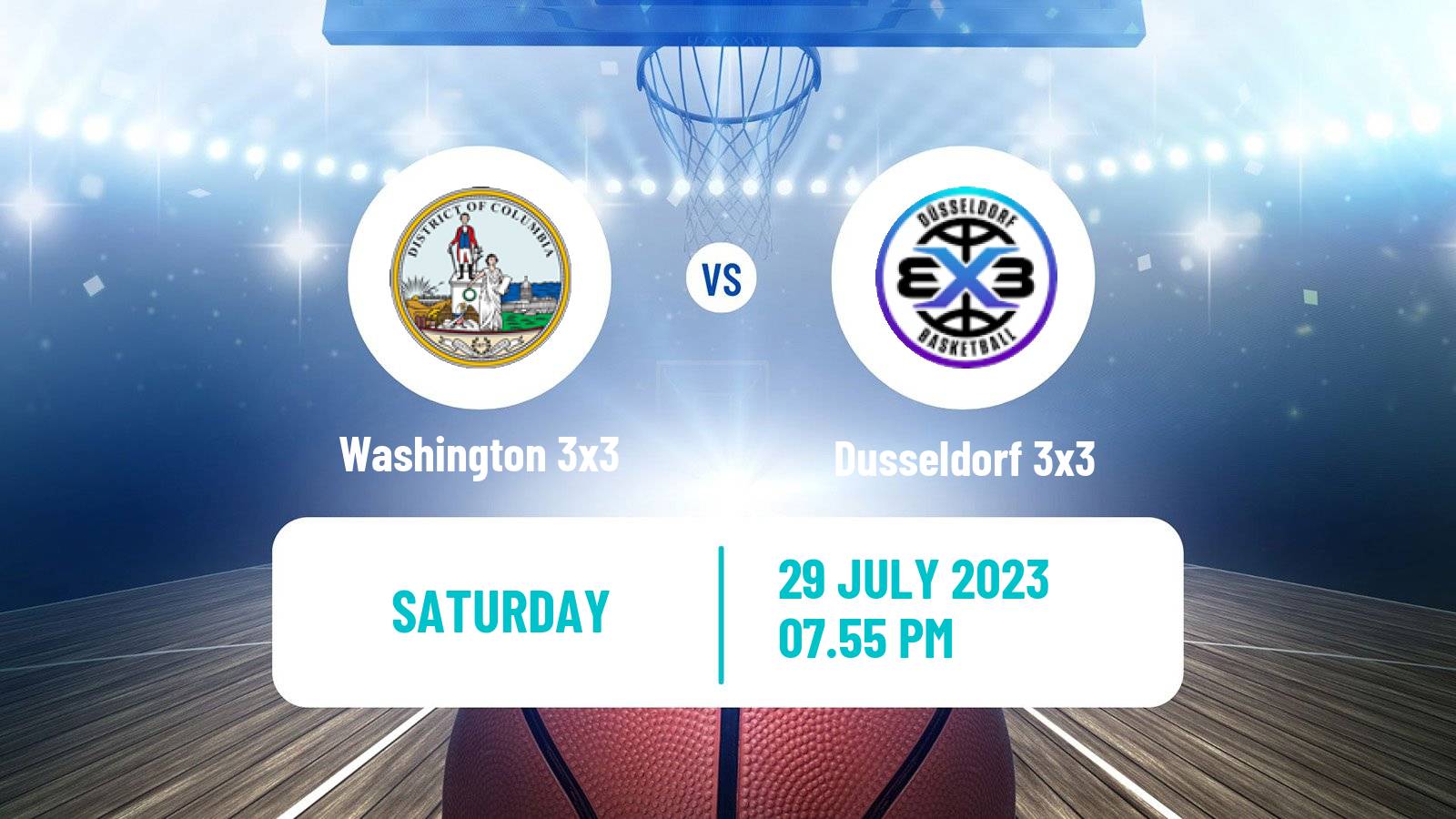 Basketball World Tour Edmonton 3x3 Washington 3x3 - Dusseldorf 3x3