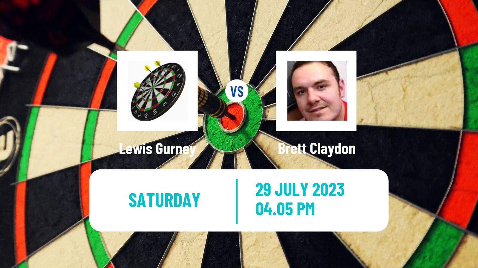 Darts Modus Super Series Lewis Gurney - Brett Claydon