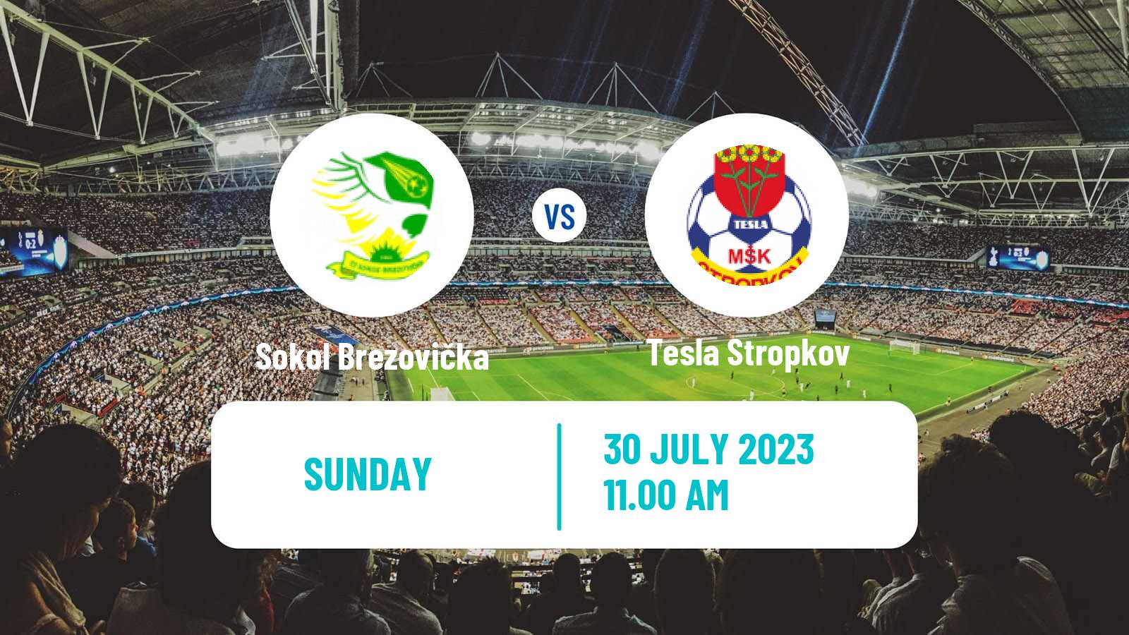 Soccer Slovak Cup Sokol Brezovička - Tesla Stropkov