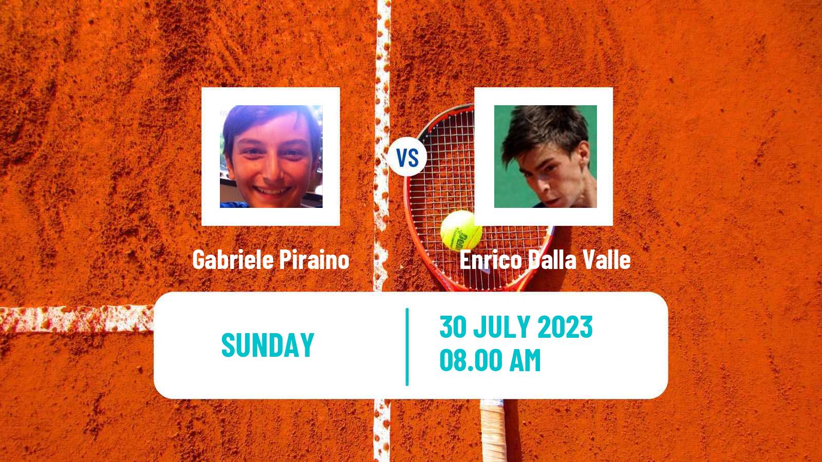 Tennis San Marino Challenger Men Gabriele Piraino - Enrico Dalla Valle